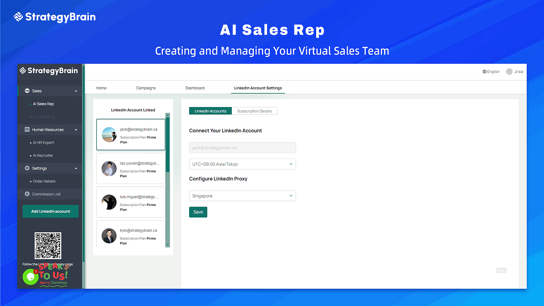 AI Sales Rep: Streamlined LinkedIn Multi-Account Management for Scalable Lead Generation