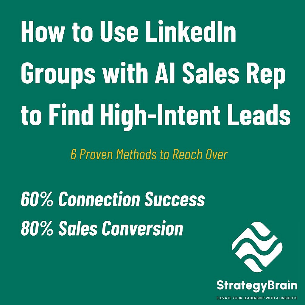 How to Use LinkedIn Groups with AI Sales Rep to Find High-Intent Leads