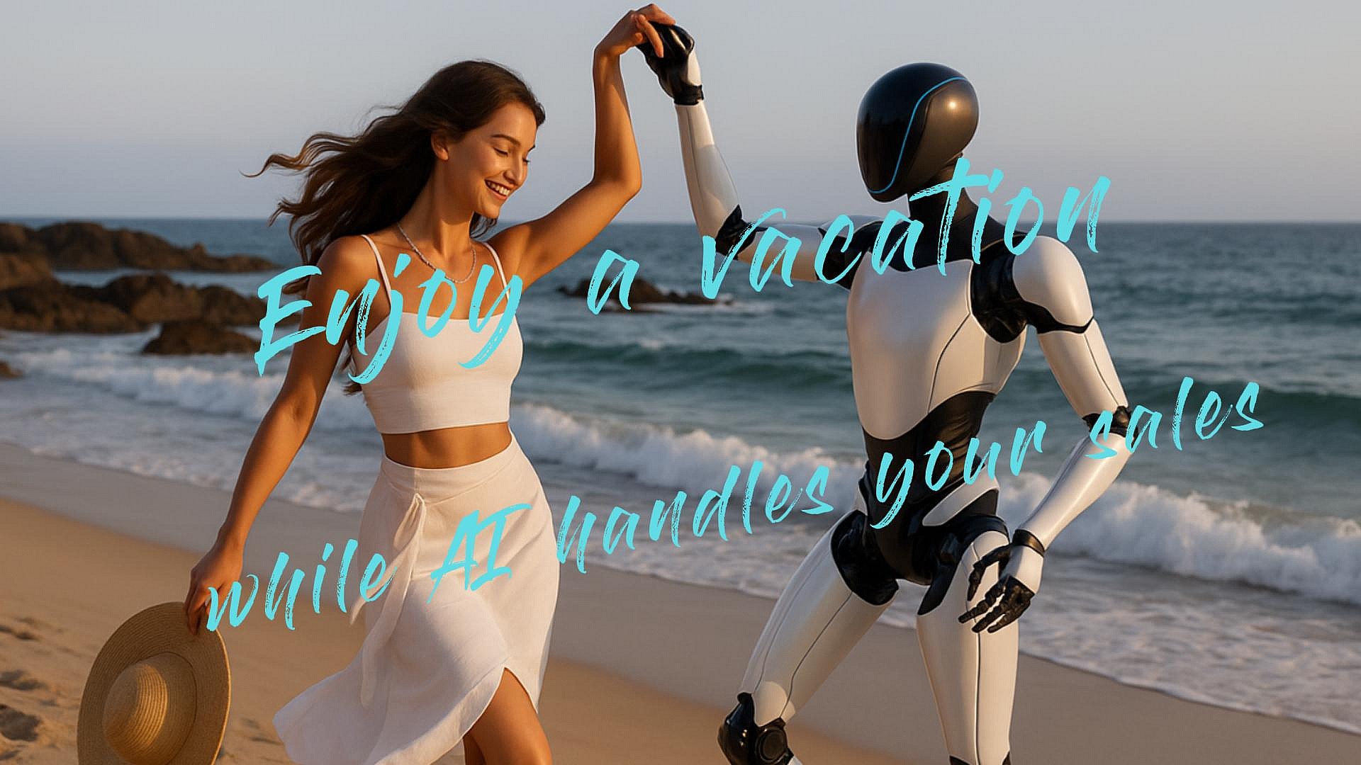 Enjoy a vacation while AI handles your sales