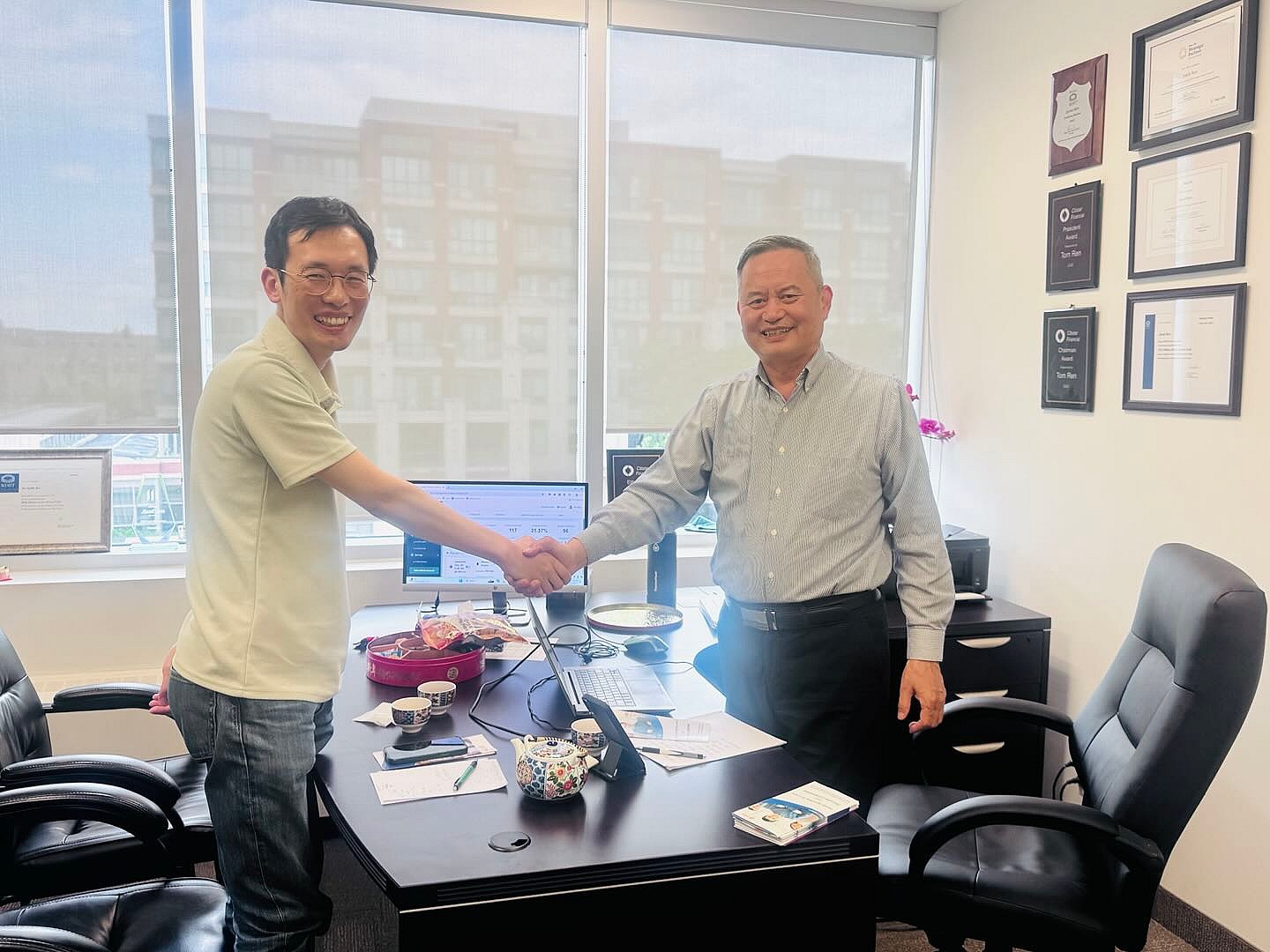 StrategyBrain CTO Kyle Meets 99Finance CEO Tom: Exploring Client Success with AI Sales Rep