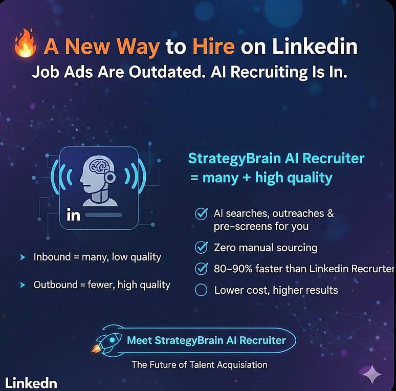 Stop hiring the old way. Posting job ads on LinkedIn is officially outdated.