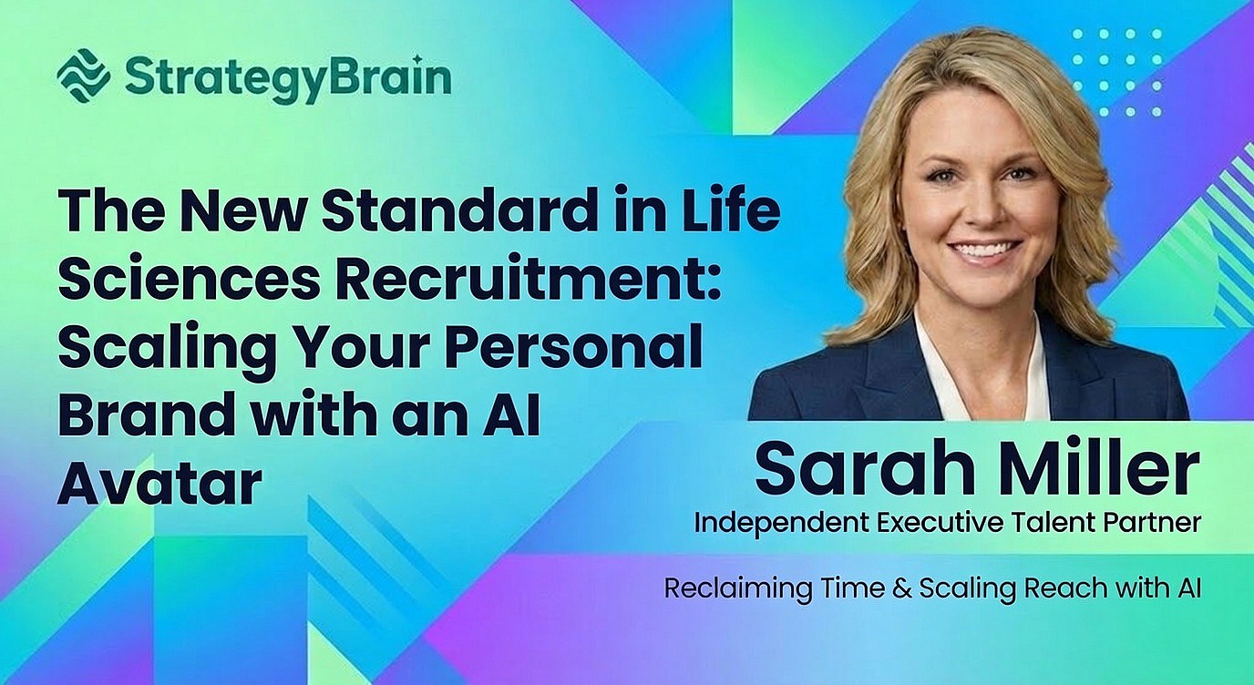 The New Standard in Life Sciences Recruitment: Scaling Your Personal Brand with an AI Avatar
