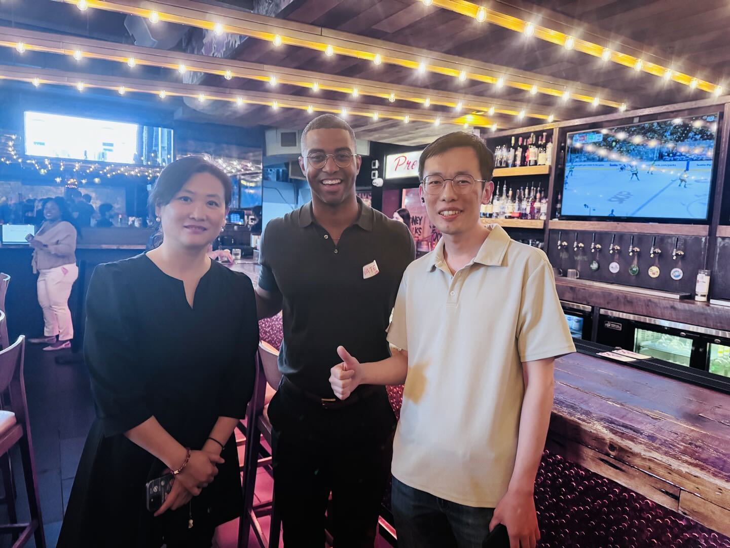 Took a photo with Mr. Nathan, Spring’s Investor Relations Manager.